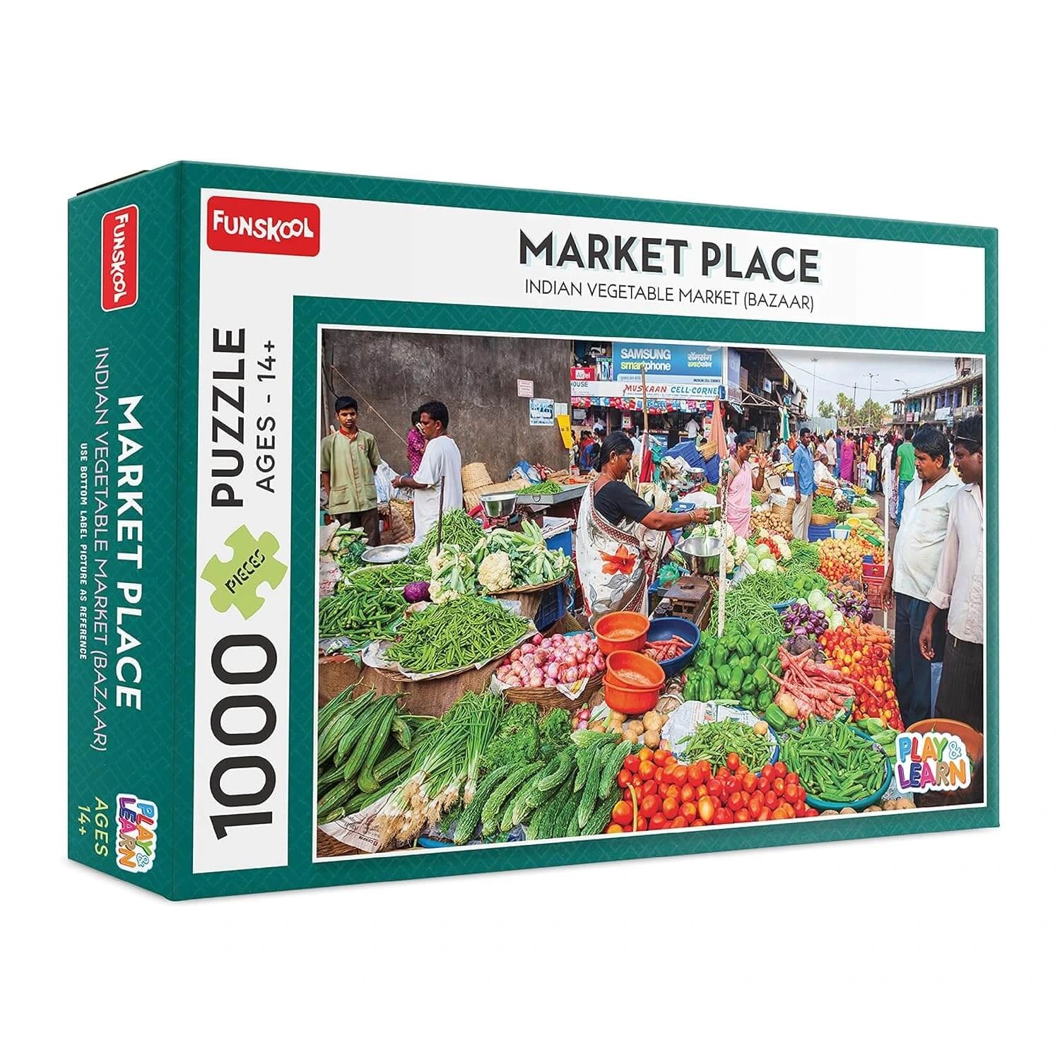 1000 Piece Market Place Jigsaw Puzzle