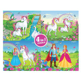 Unicorn 4-in-1 Puzzle Set