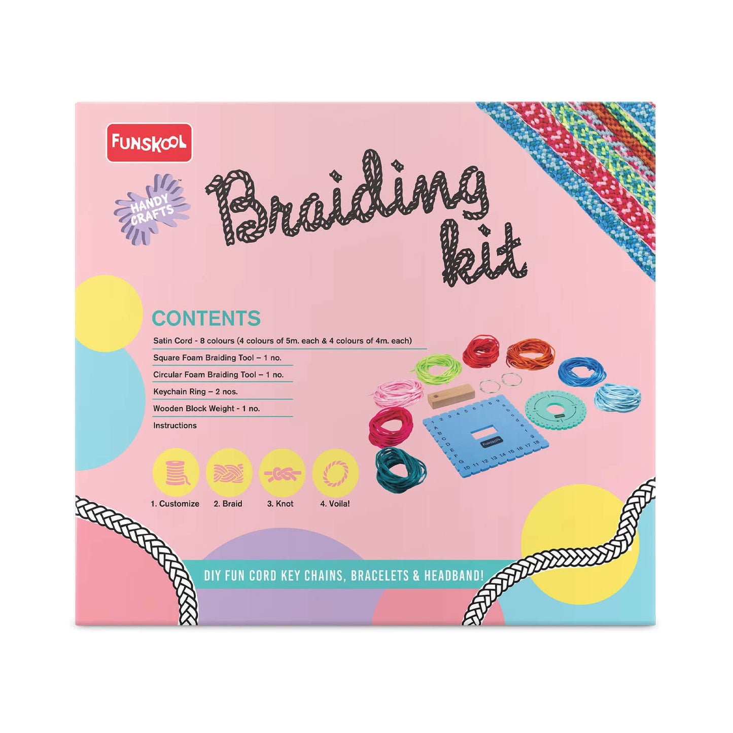 DIY Braiding Bracelet Making Kit