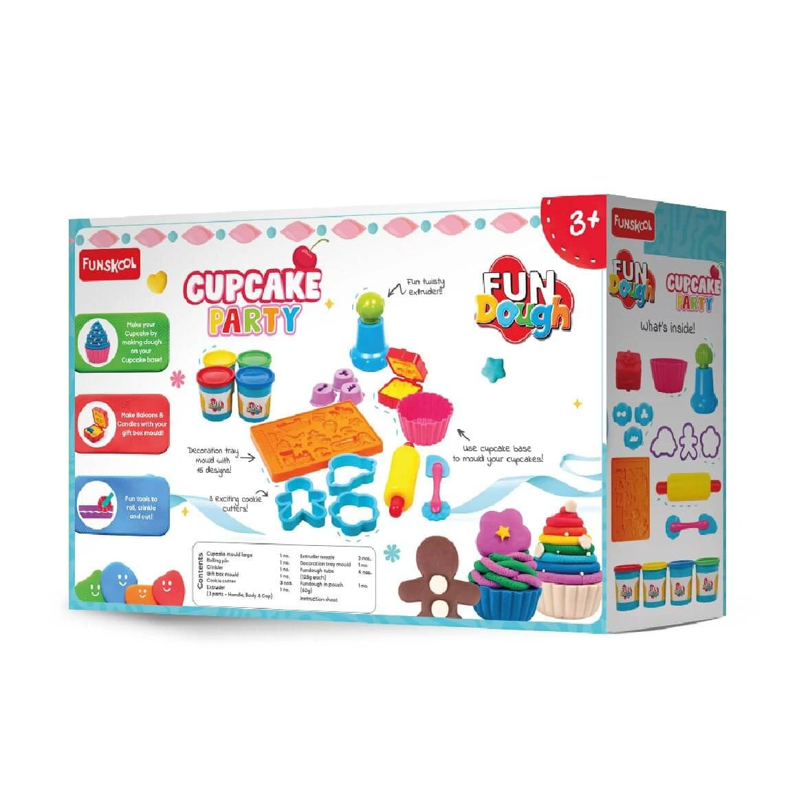Cupcake Party Dough Play Set