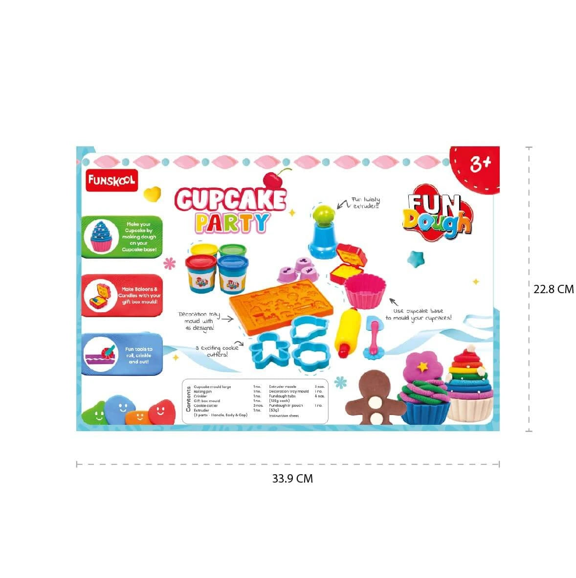Cupcake Party Dough Play Set