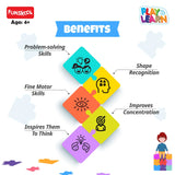 Fruits and Vegetables Learning Puzzle Set