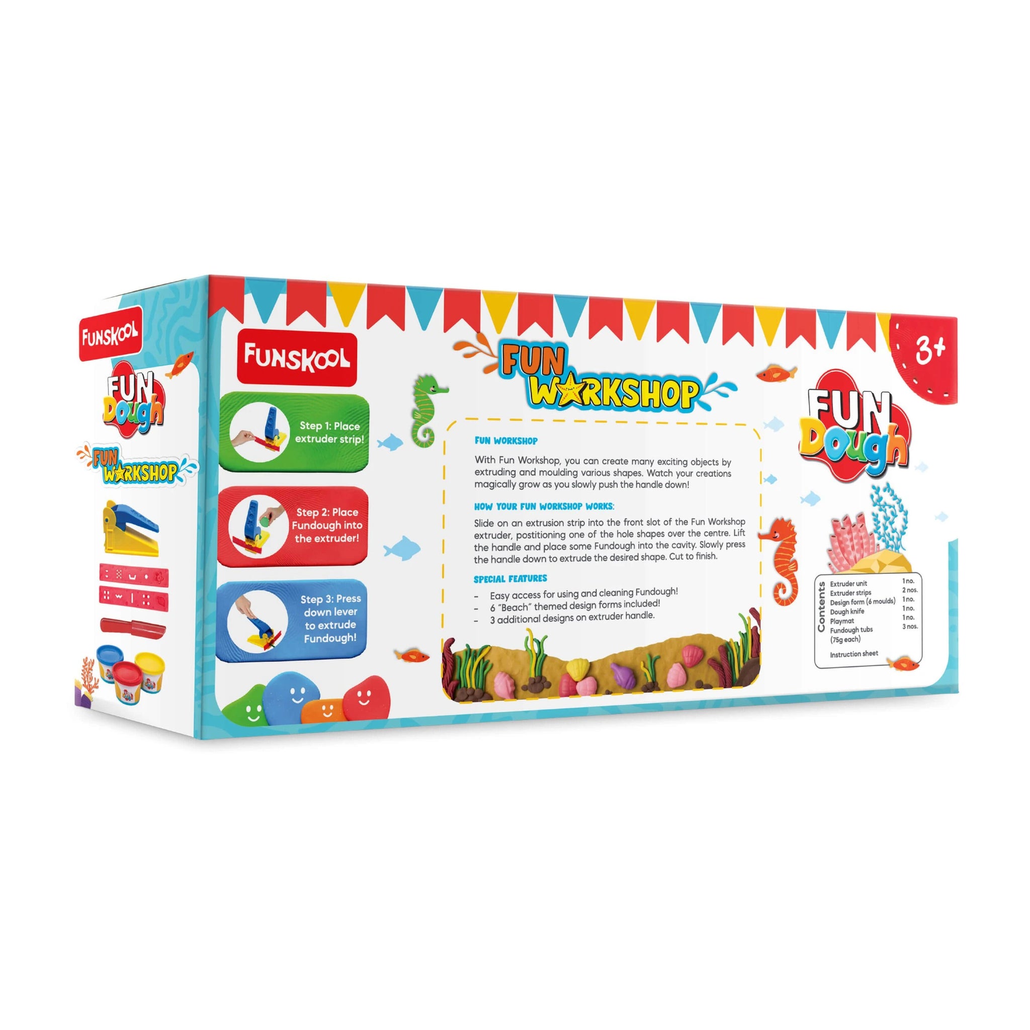 Kids Dough Fun Workshop Play Set