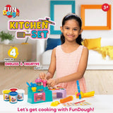 Kids Dough Kitchen Play Set