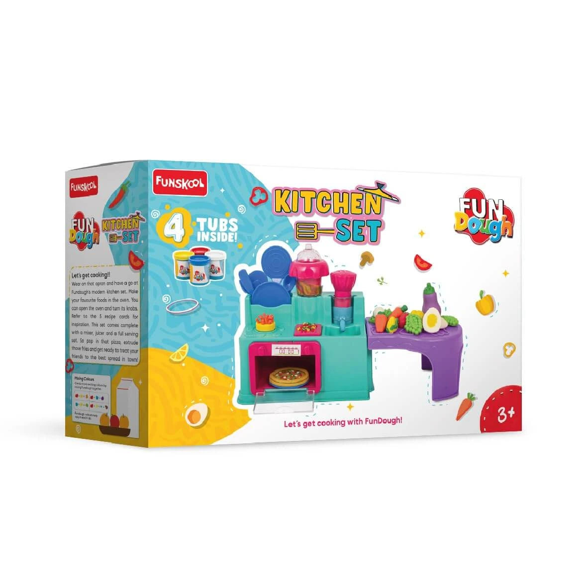 Kids Dough Kitchen Play Set