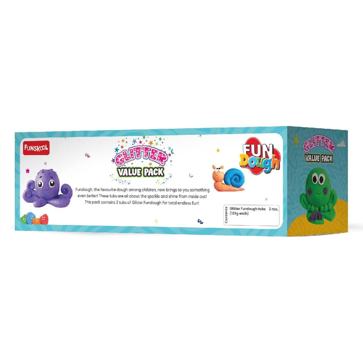 Glitter Dough Pack for Kids