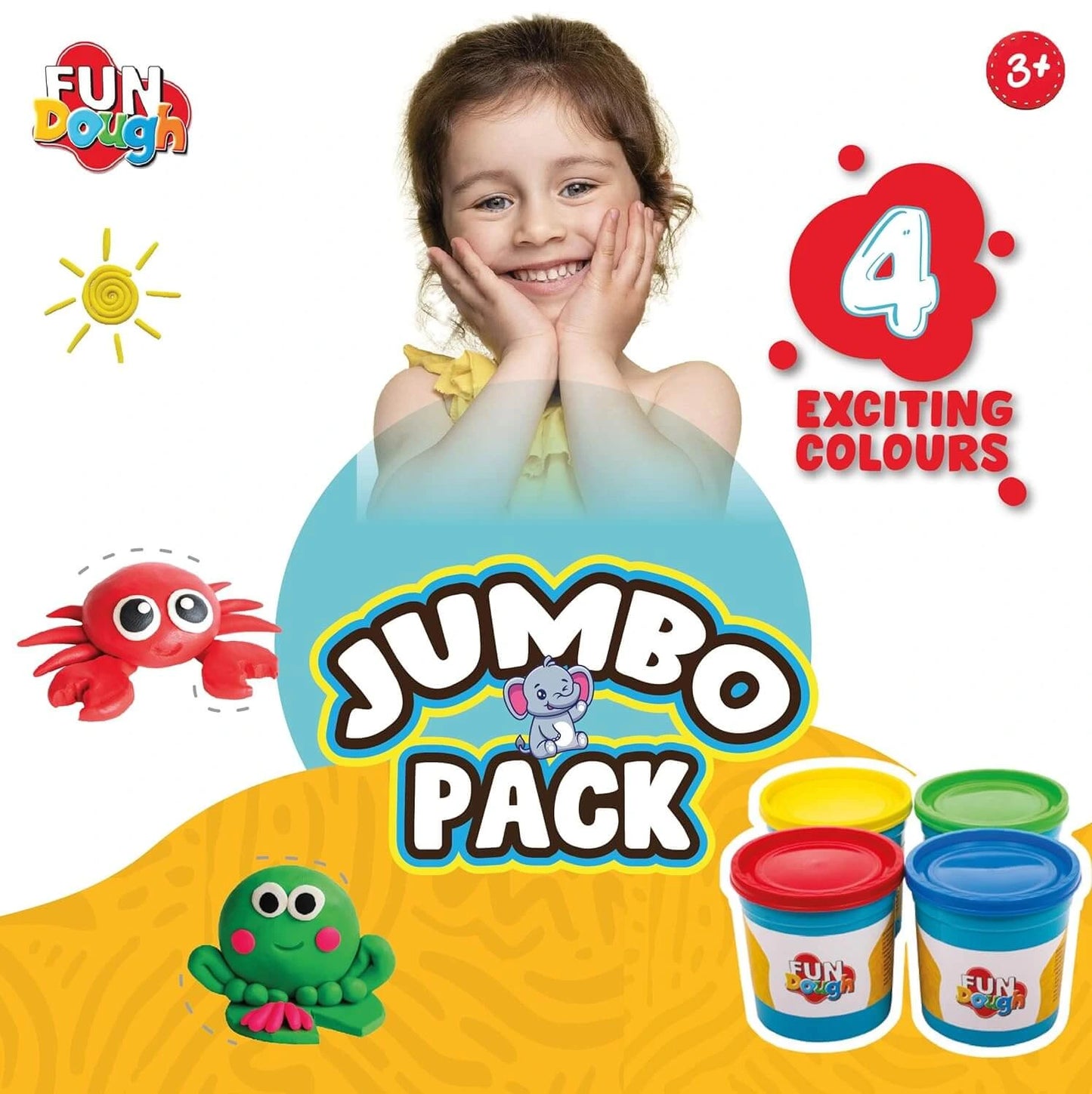 Jumbo Dough Pack for Kids