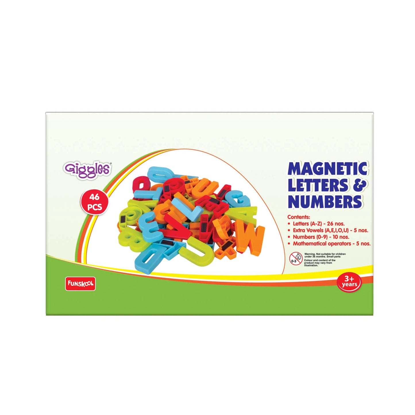 Magnetic Letters and Numbers Learning Set