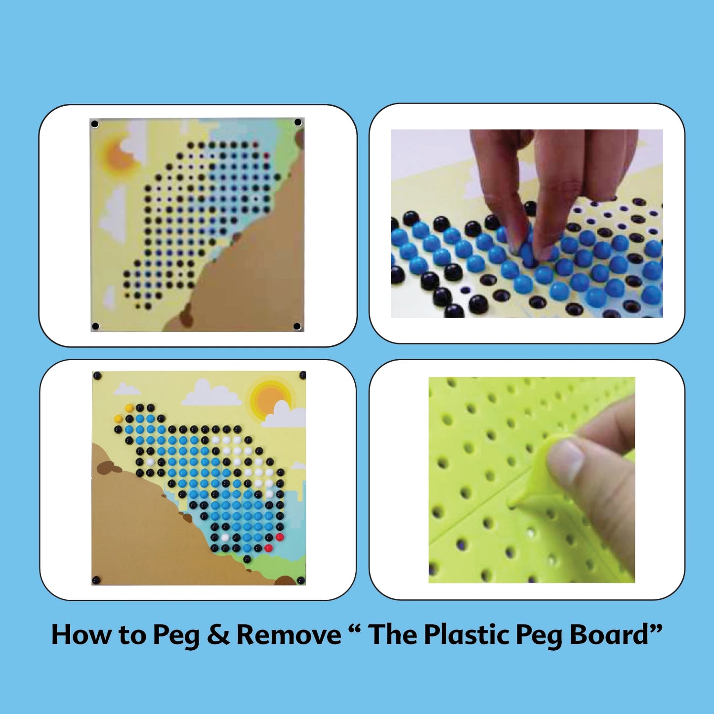 Peg Pixels Vehicles Creative Learning Set