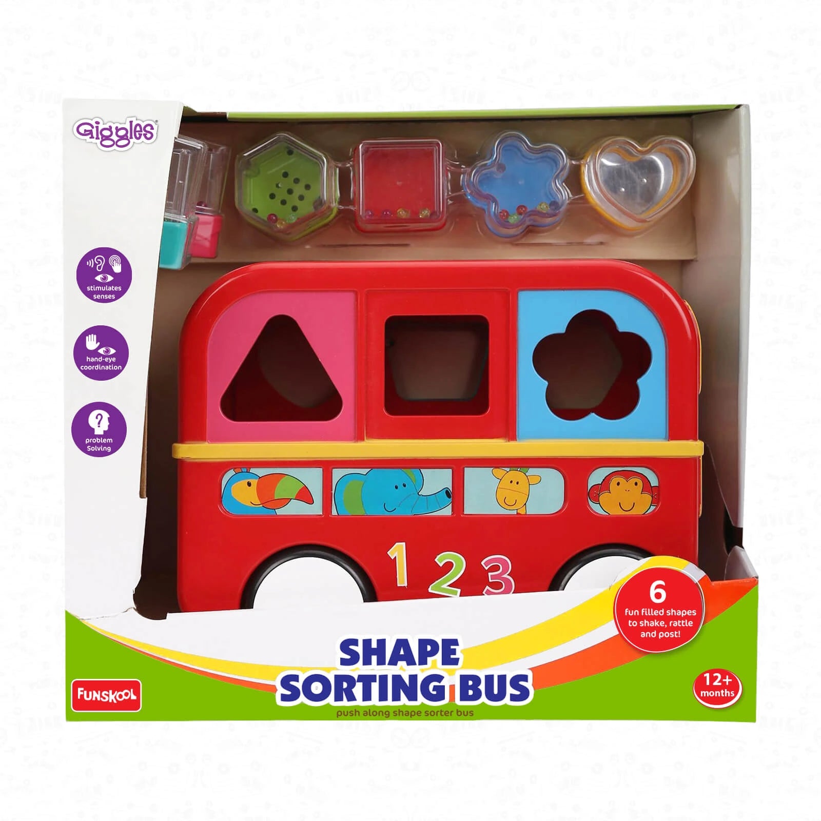 Shape Sorting Bus Learning Toy