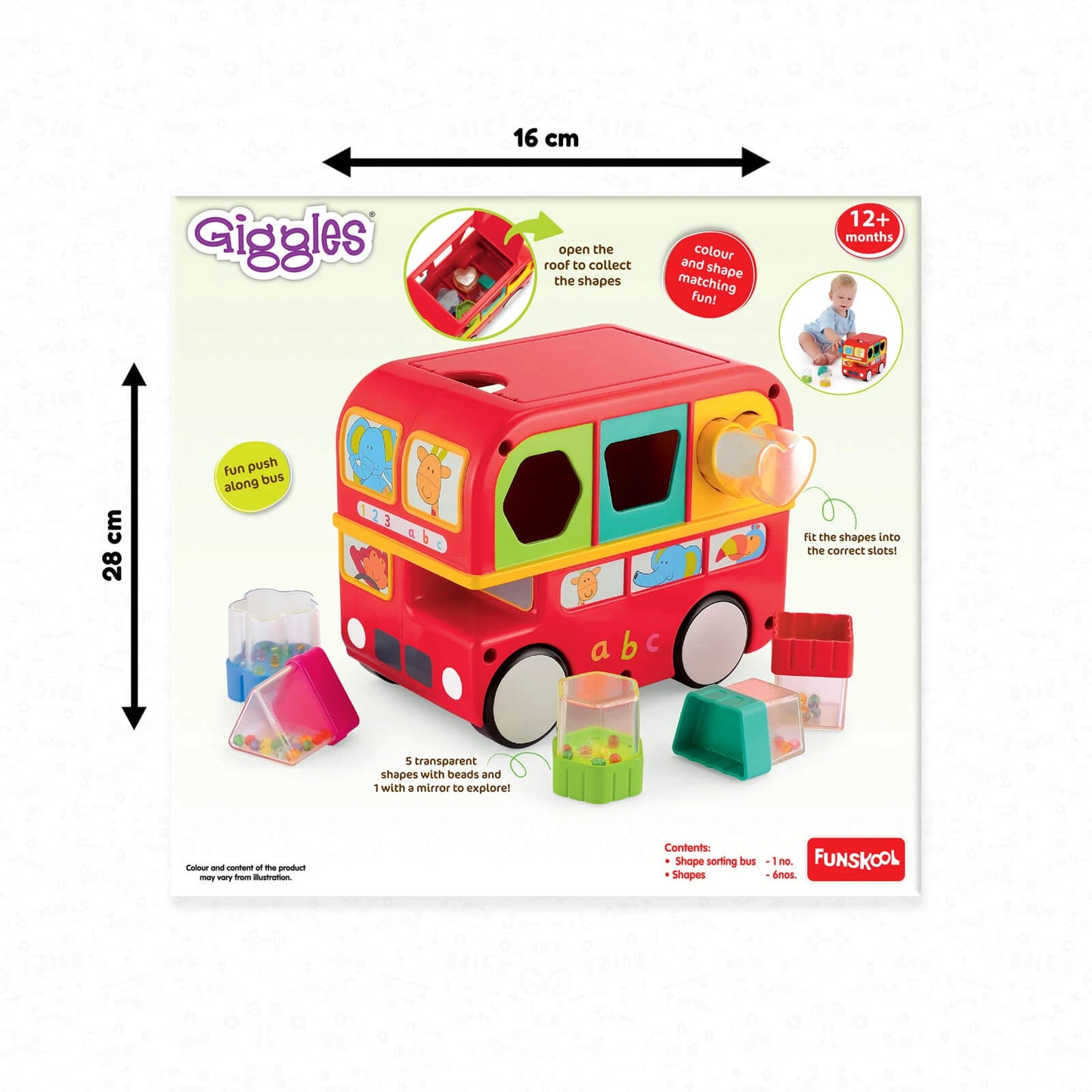 Shape Sorting Bus Learning Toy