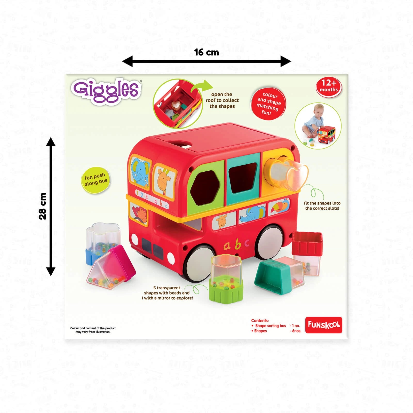 Shape Sorting Bus Learning Toy