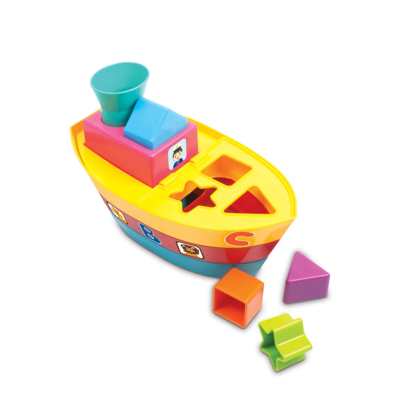 Stacking Boat Shape Sorting Toy