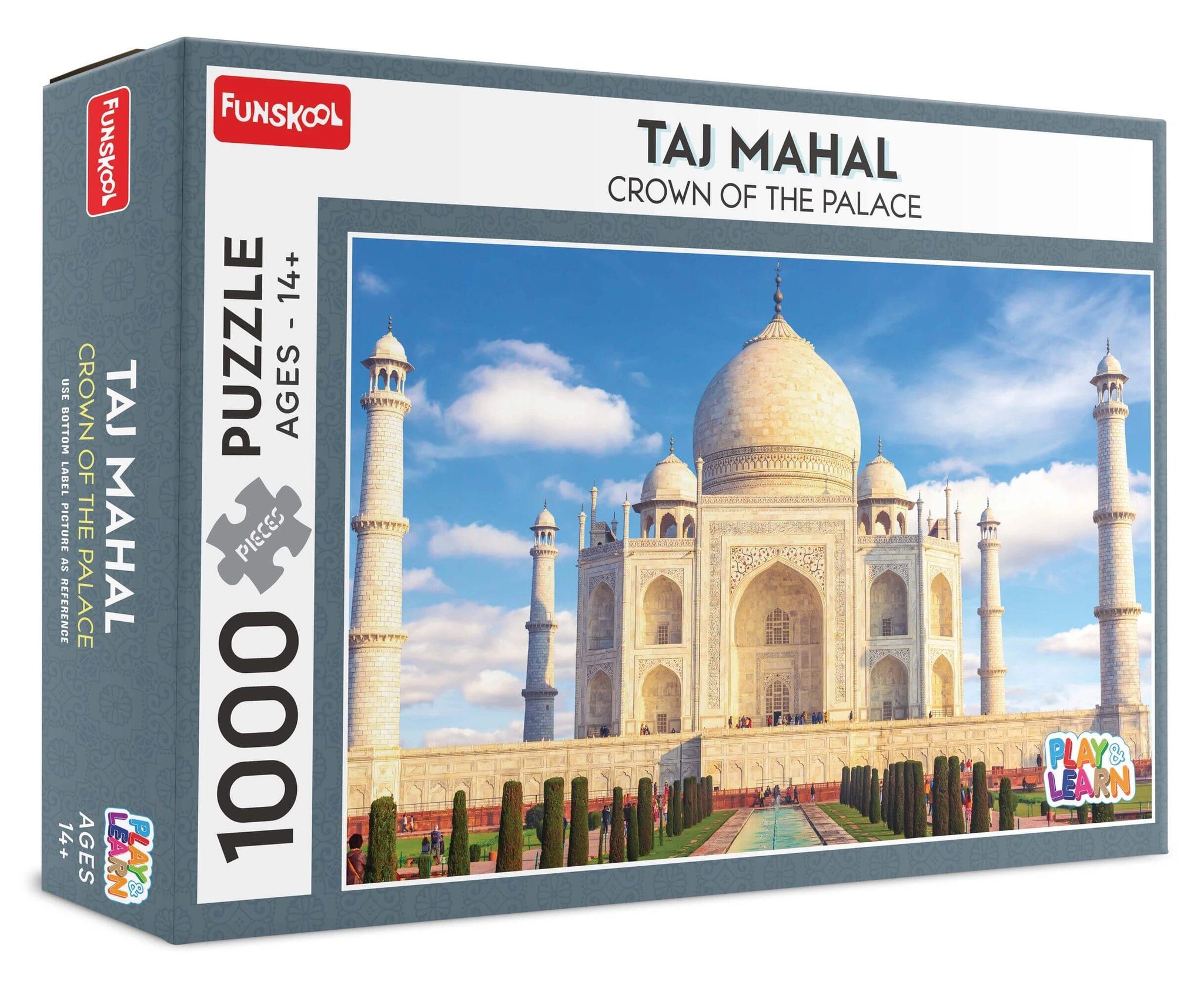1000 Piece Taj Mahal Jigsaw Puzzle