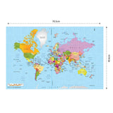 Let’s Learn World Map Educational Puzzle
